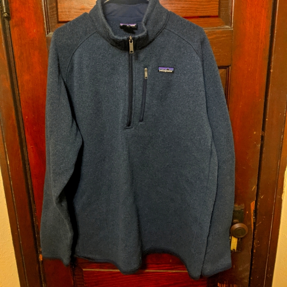 Patagonia blue better sweater size XXL